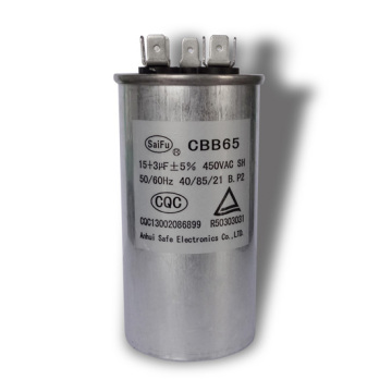 Explosion-Proof Film Capacitor 90UF 370VAC 450VAC