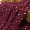 Polyester Chiffon Moss Crepe Red Sky AOP Fabric