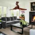 Lucky Decorative Silent Electrical Brown Ceiling Fan