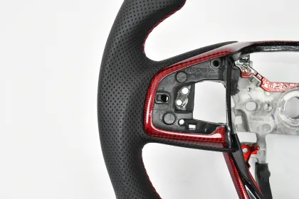 YTcarbon Custom Real Carbon Fiber Steering Wheel For Civic type-R gen 8