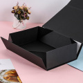 Magnetic Foldable Black Box Packaging for Gift