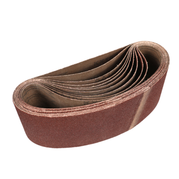 Brown Aluminium Oxide Abrasive Sanding Belt GXK51