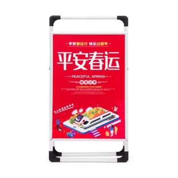 60X90 Poster Stand for Advertising Silver A Board