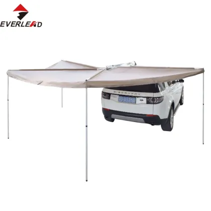 Waterproof 420D Oxford Fox Wing Side Awning for Outdoor Car Camping