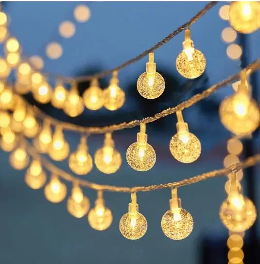 Waterproof USB & Battery-Powered LED String Lights: Ideal for Wedding, Garden, and Christmas Decor