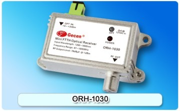 2016 gecen Mini FTTH Optical Receiver ORH-1030 low noise GaAs amplifier