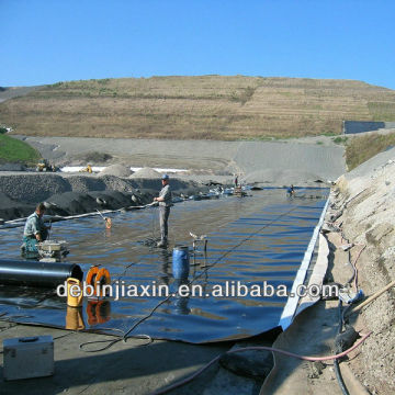 Rollo de hoja de geomembrana LDPE para la base de la construcción