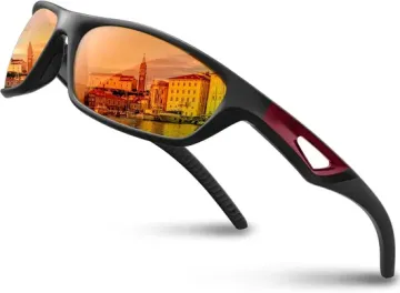 Polarized Sports Sunglasses for Driving and Cycling