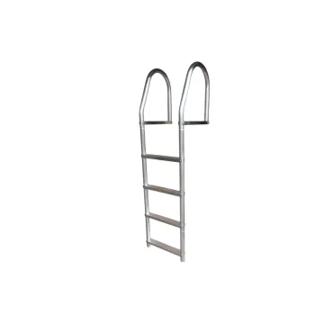 Aluminum 4-Step Loading Dock Ladder