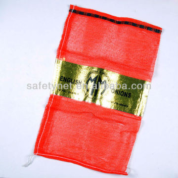Plain vegetable mesh bag (red) vegetable net bag / pp bag