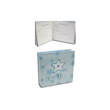 Fancy Baby First Year Life Keepsake Book