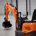 1.2Ton Gölgelikli Sıfır Kuyruk Mini Ekskavatör