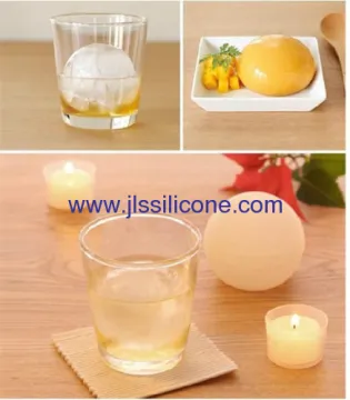 Single Silicone Ice Ball Molds For 2.5 Inch Ice Ball 