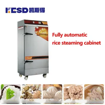 Energy-Saving Food Processing Machinery 1 Door 4-Tray Electric Rice Steamer