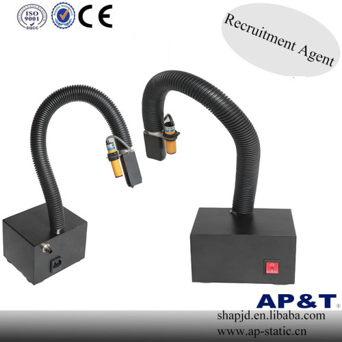 AP-AZ3201 Hand Free flexible Ionizing Air nozzle used in rotary flexo press