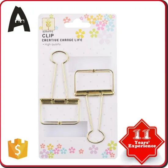 High Quality factory supply flower shaped long tail clamps