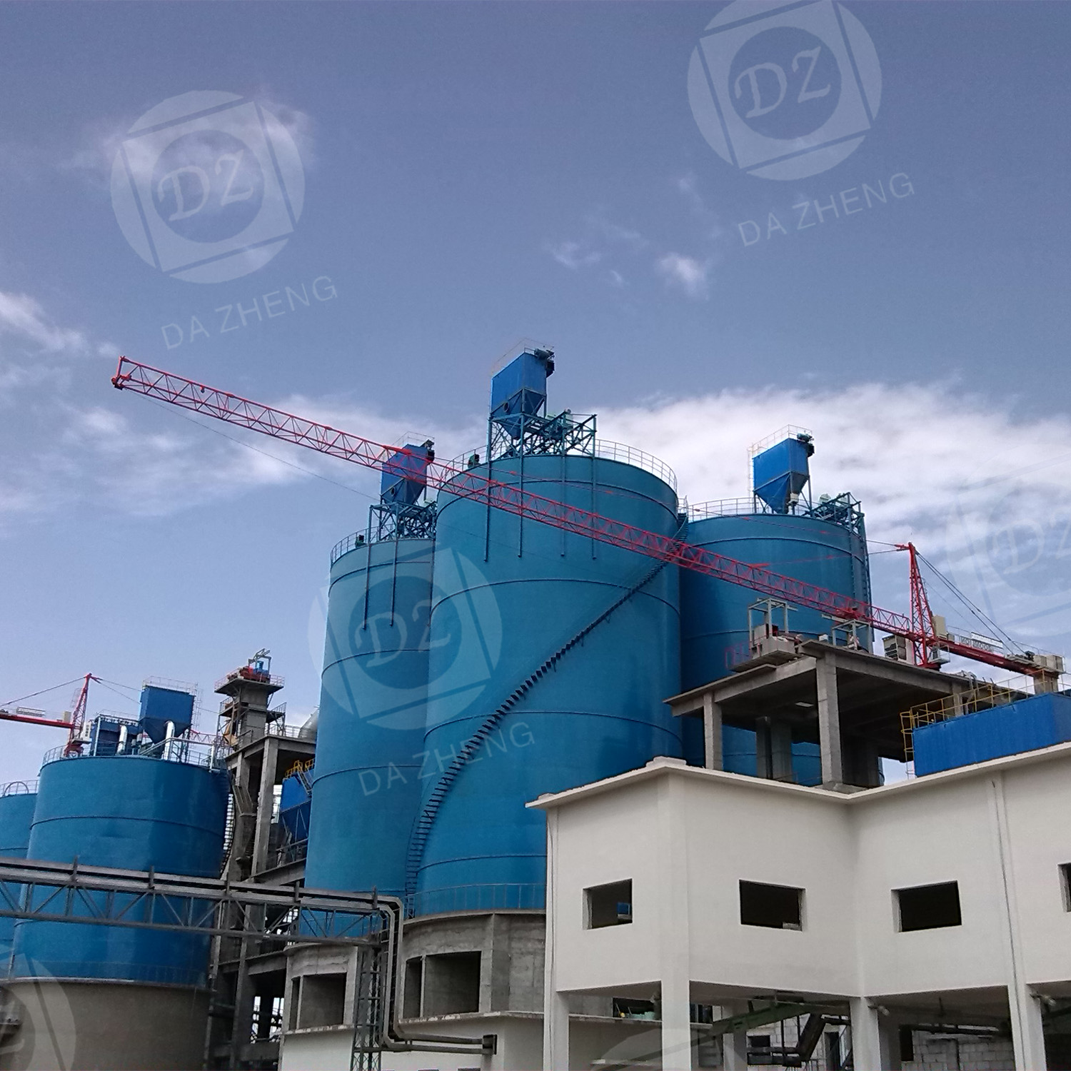 Finished product storage steel plate warehouse