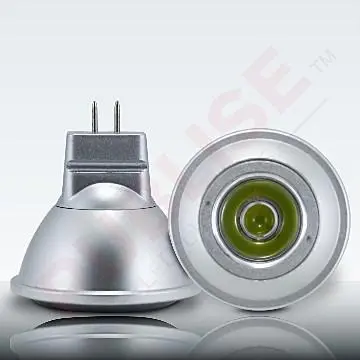 MR11 2W LED Spotlight with machining housing construction