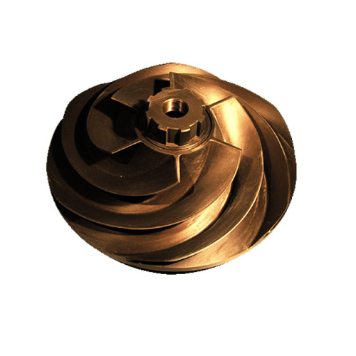 Custom Brass Small Turbo Impeller Parts