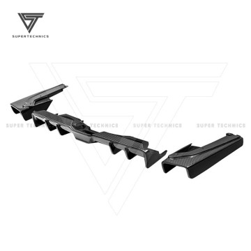  Mb Style Carbon Fiber Rear Diffuser for Subaru WRX 2022-2024 