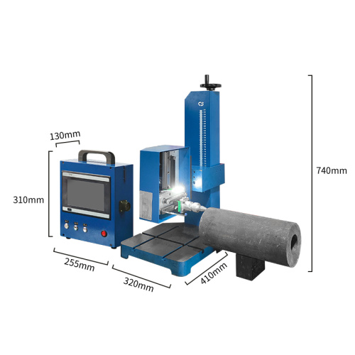 Маркировочная машина для точечной маркировки Benchtop для боковой поверхности 140x80 мм конца печатной пластины