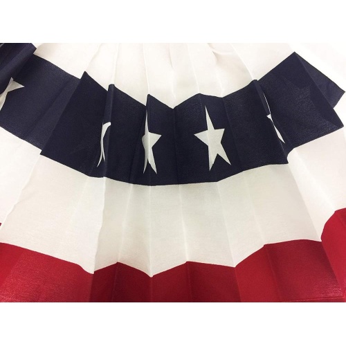 polyester American garden bunting USA fan flag
