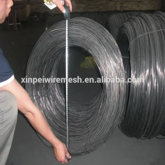 Anping low price black iron wire/black annealed wire/construction iron rod(ISO9001Factory)