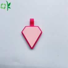 Cartão de identificação de silicone para silicone e ecologicamente correto personalizado