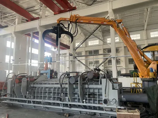 Portable Car Baler for Scrap Metal