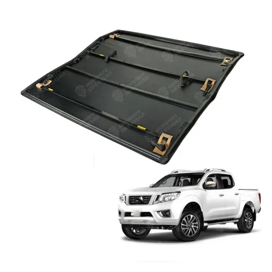 4x4 Soft Tri-Fold Tonneau Cover for Navara NP300 Double Cab 2015+
