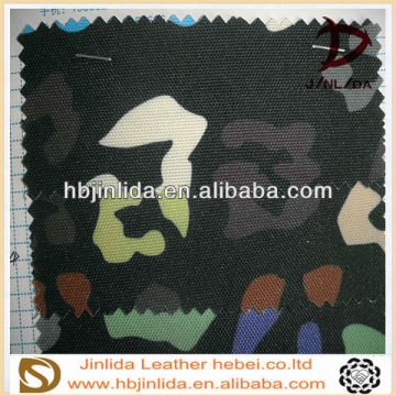 1200D color oxford pvc leather leather printing for student bags