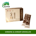Теплые питательные гранулы женьшеня и имбиря