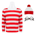 Stripe Christmas Suit Set for Man