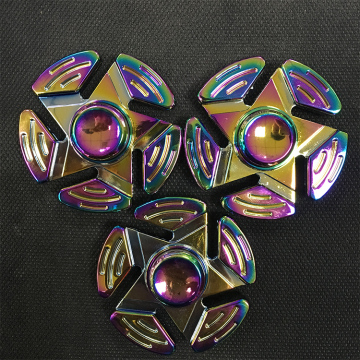 OEM factory wholesale 2017 Hot sell fidget spinner tri fidget hand spinner