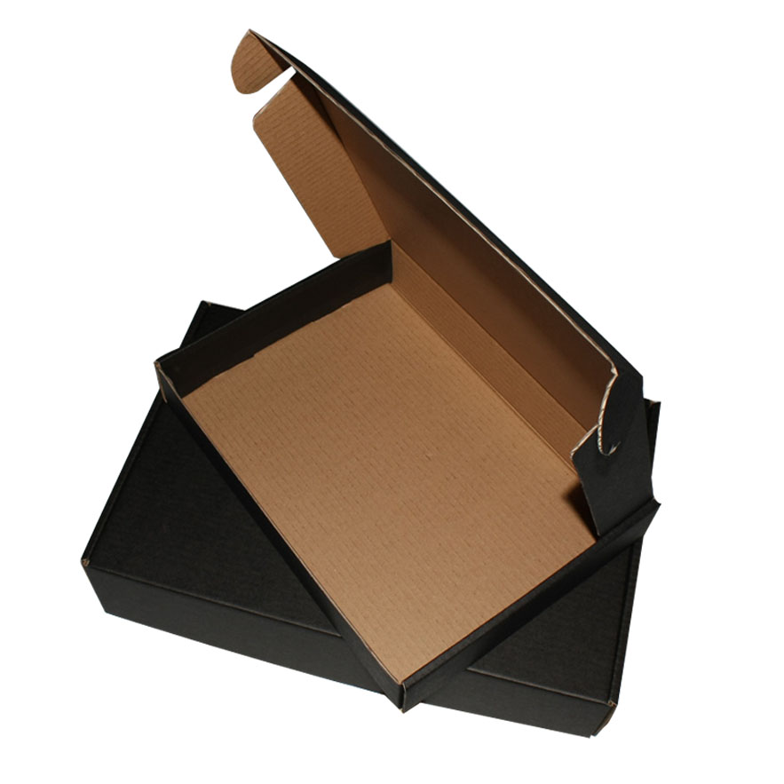 Wholesale Custom Flat Packed Matte Shipping Box