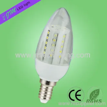 3w Candle Led Light E14 C30 42smd High Lumen 240lm 