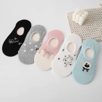 Flat Invisible Ankle Socks