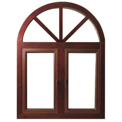 solid wood larch pine wood window