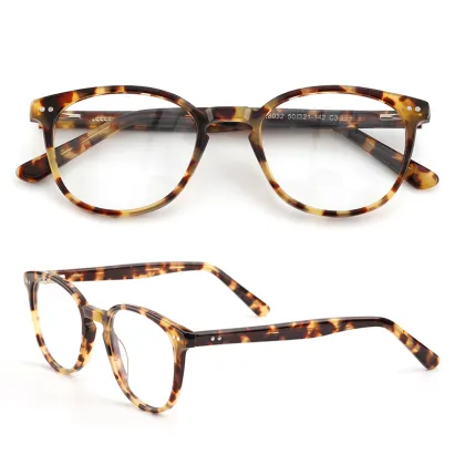 Charmant Clear Statement Acetate Glasses Frame