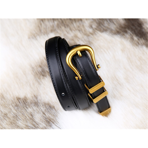 Classic Black Leather Belt Versatile and Stylish Accessory