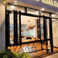 Pòt Bifold aliminyòm ak Windows