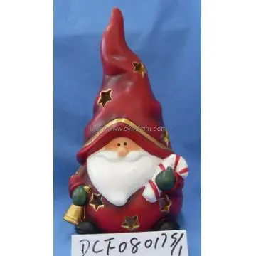 Ceramic Christmas Ornaments Santa Claus