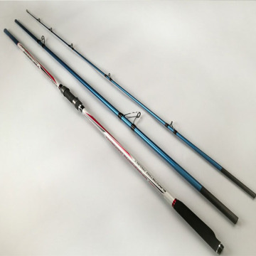 Carbon Fiber Surf Casting Rod 4.2M 3-Piece with Fuji Parts