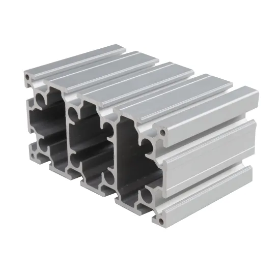 80x160 T Slot Aluminum Alloy Profile Extrusion Modular T Slot Structural Framing System