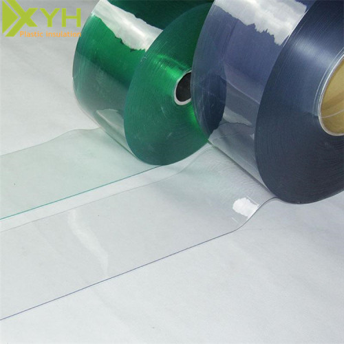 200 Width 2mm transparent pvc curtain sheet roll