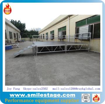 Mobile stage truss aluminum stage for outdoor event party