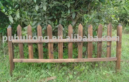 simple garden fencing