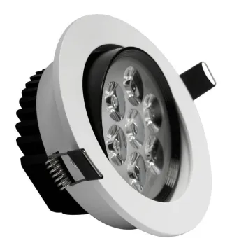 630lm 7w Bridgelux Chip Recessed Led Downlight Warmwhite For Hotel