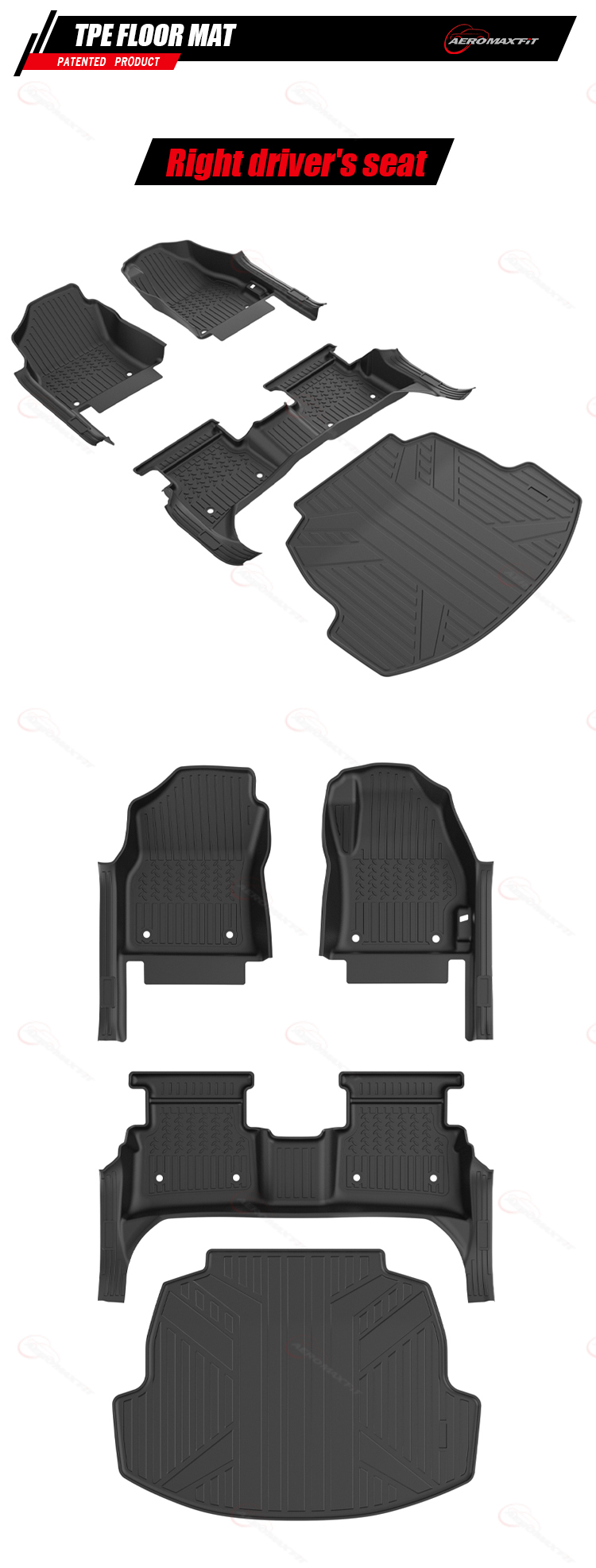 2018- Toyota Corolla TPE floor mats_02