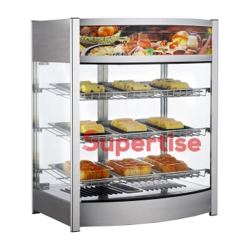 Electric Pizza Warmer and Heated Display Cabinet for Restaurant Kitchen Equipment
